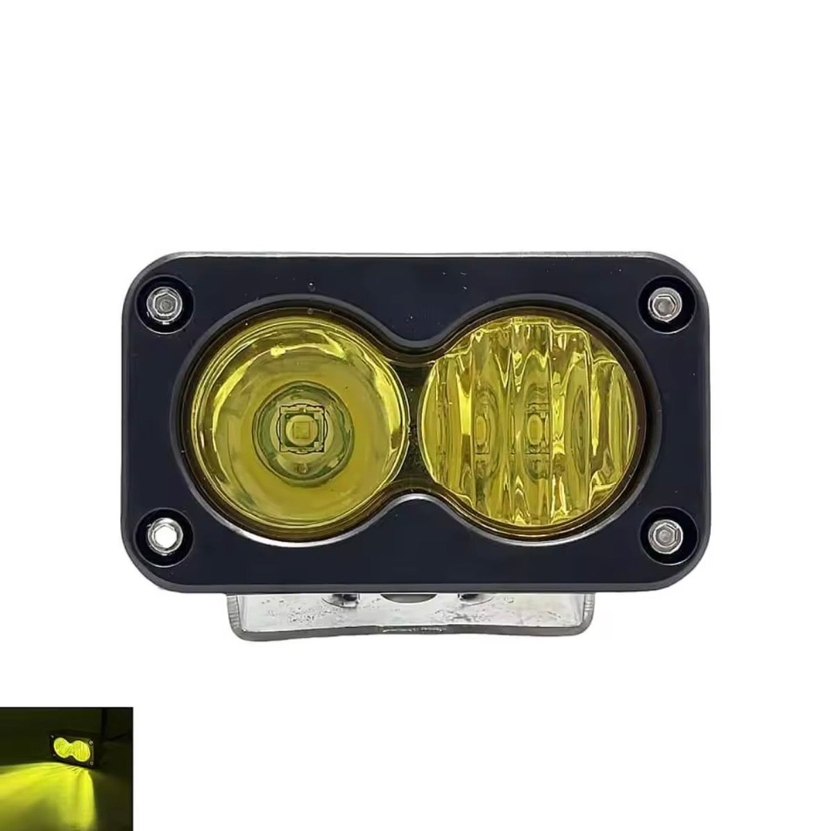 Universal plug and play Baja light to battery pack (WITH LIGHT SWITCH FOR HANDLEBARS)