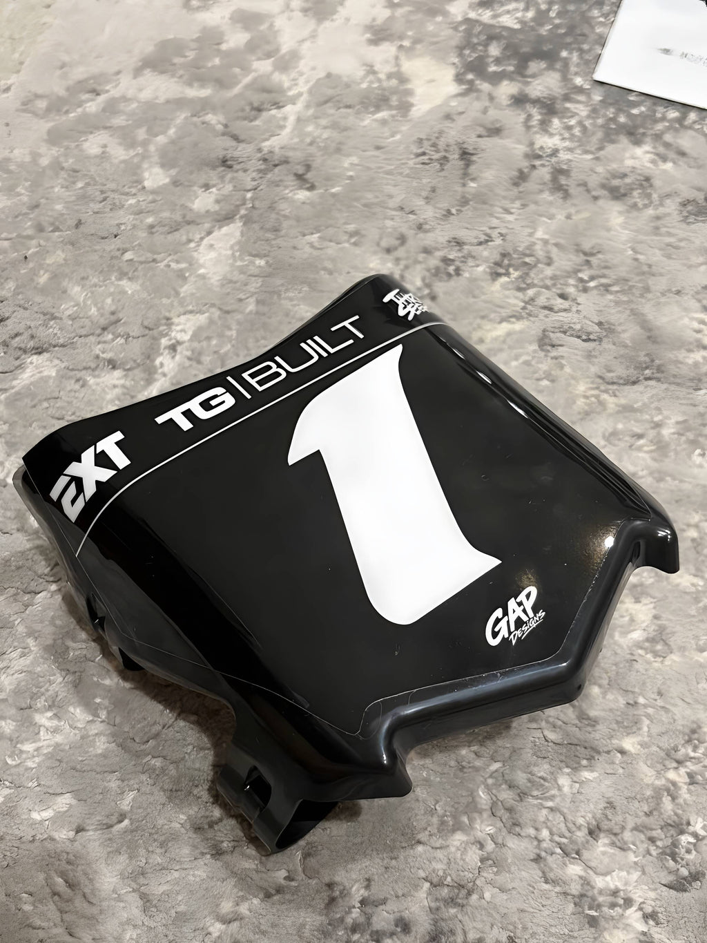 Glossy decal on glossy motocutz