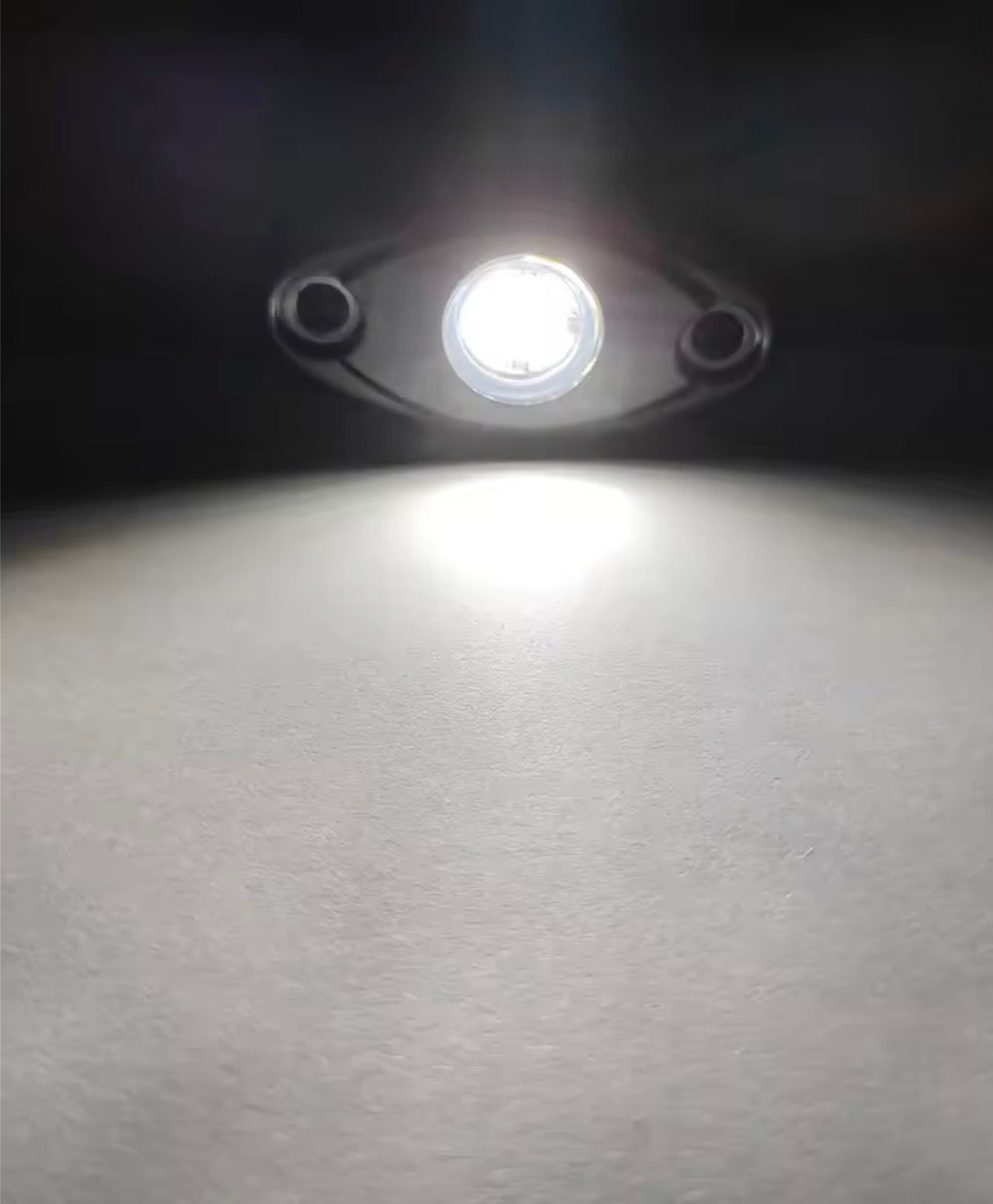 Universal V1 Rocklight for any bike pre wired to a battery pack, (COMES WITH BATTERY PACK SWITCH)
