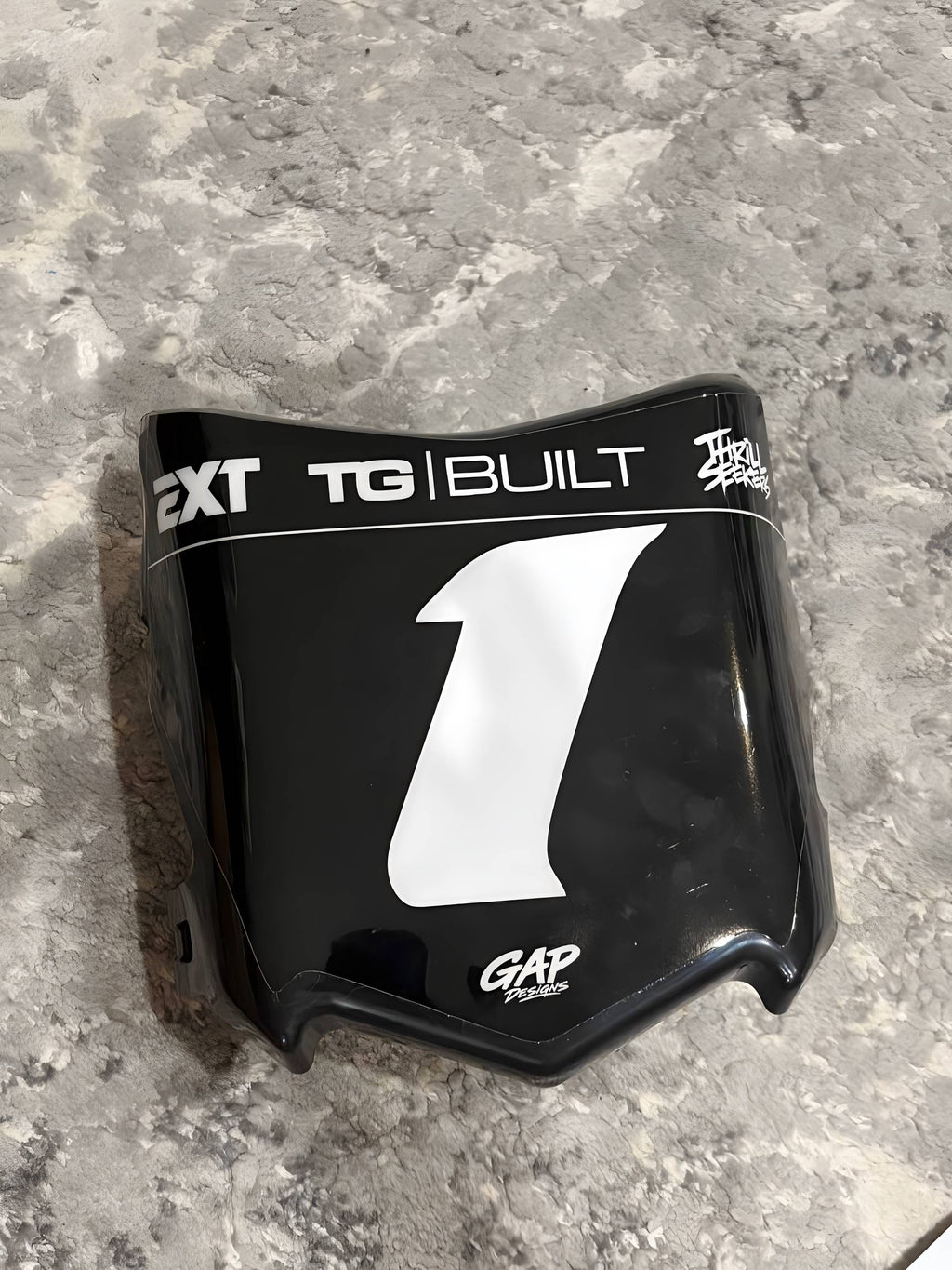 Glossy decal on glossy motocutz